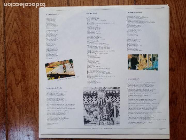 Discos de vinilo: Gerard Manset - prisonnier de linutil - Foto 5
