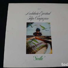 Discos de vinilo: LP, ANDALUCIA ESPIRITUAL DE FELIPE CAMPUZANO, SEVILLA, SONIC S.A. AMBAR AM - 17.5009/3, AÑO 1978.