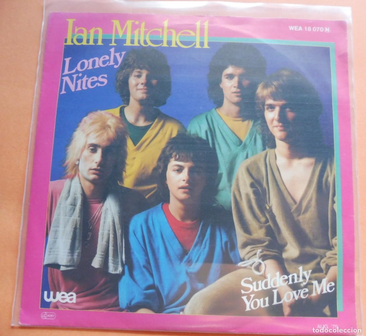 Vinyl records: DISCO SINGLE - THE IAN MITCHELL BAND - LONELY NITES - WEA 18 070 - GERMANY