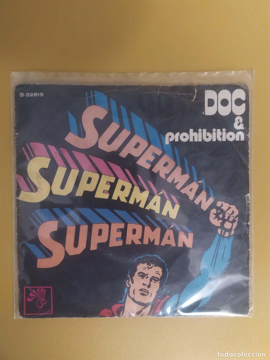 Discos de vinilo: Doc & Prohibition - Superman / Nothing is changed 1972 - Foto 1