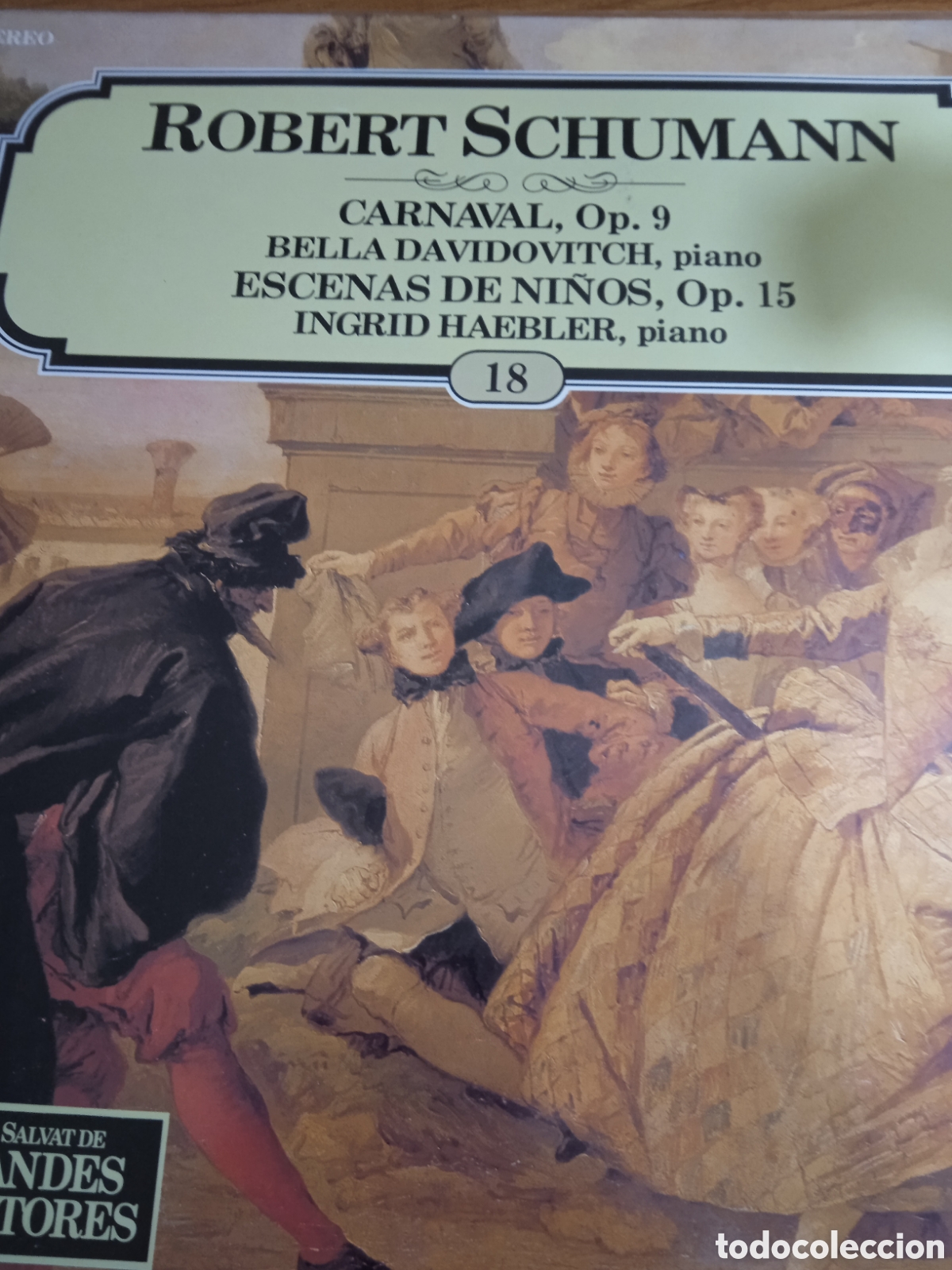 Discos de vinilo: Robert schumann - carnaval - Foto 1