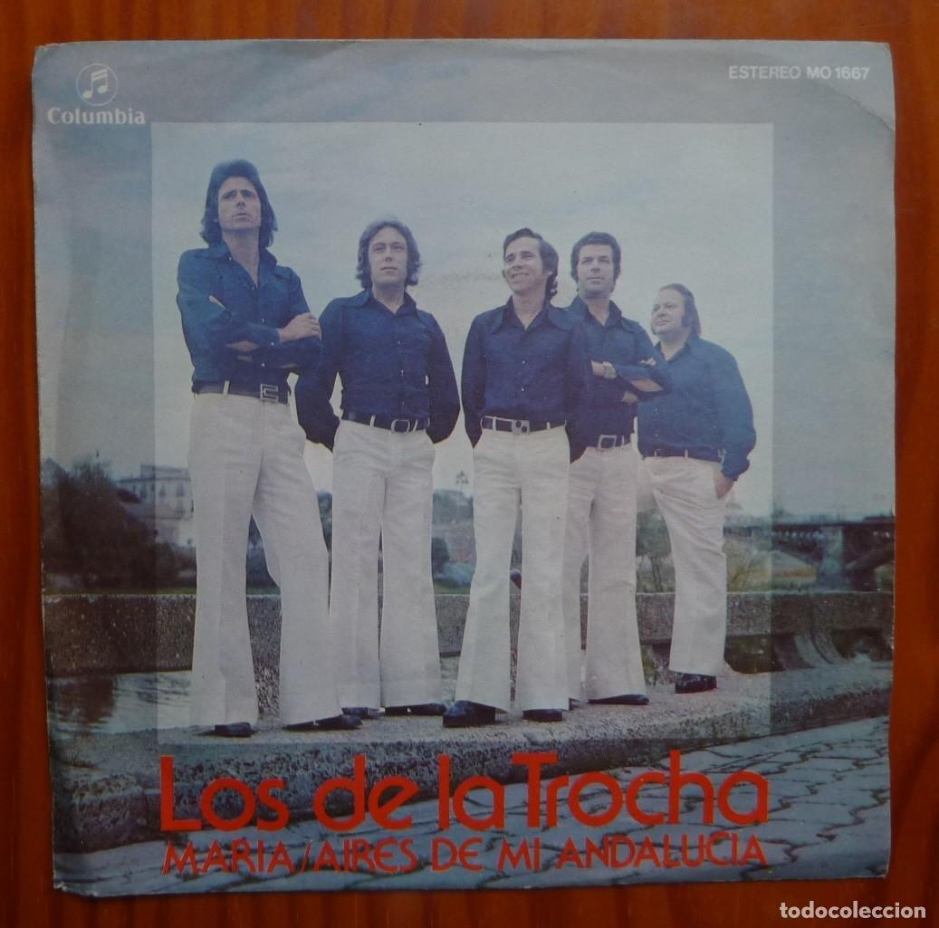 Discos de vinilo: LOS DE LA TROCHA / MARIA / PROMOCIONAL / SINGLE - Foto 1