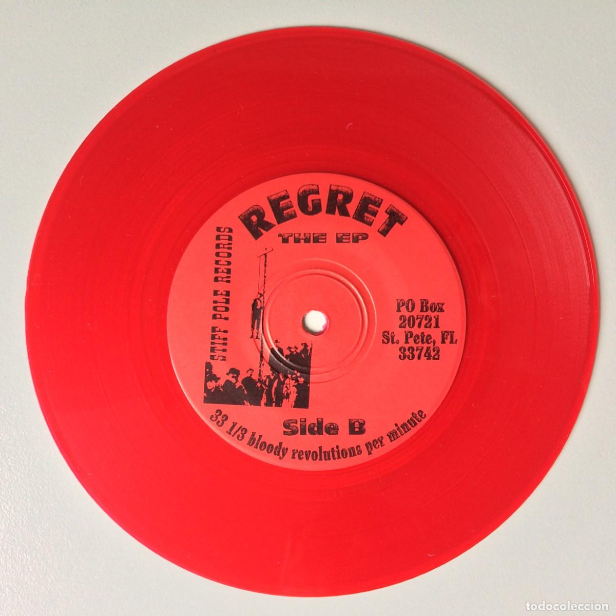 Discos de vinilo: Pull &lrm;&ndash; Regret , USA Stiff Pole Records EP - Foto 4