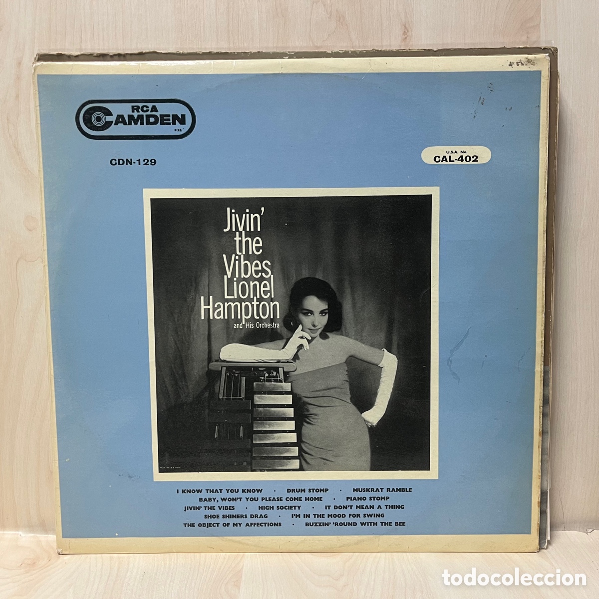 Discos de vinilo: Lionel Hampton - Jivin The Vibes (LP, Comp) - Foto 1