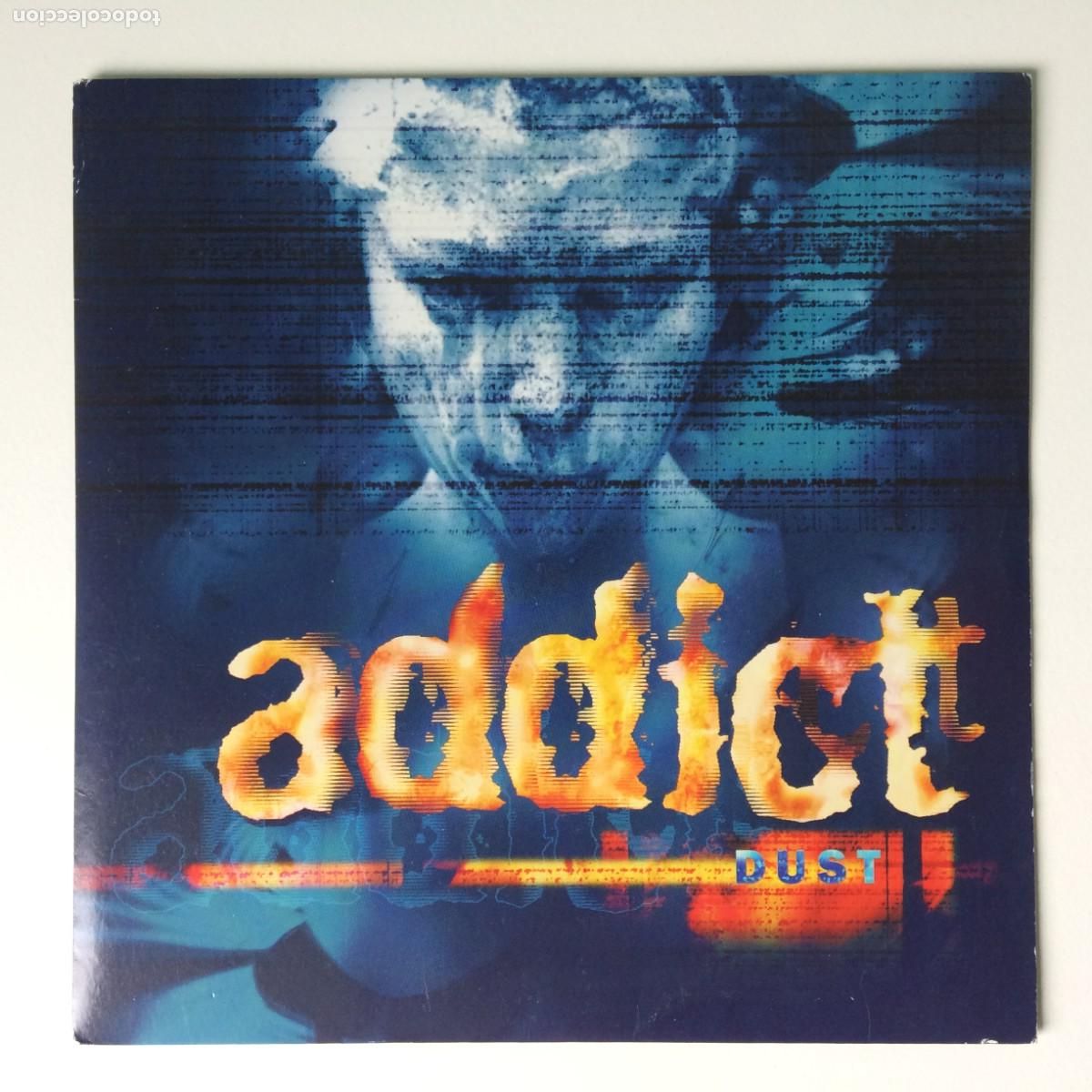 Discos de vinilo: Addict &lrm;&ndash; Dust / Think Again , UK 1997 Big Cat - Foto 1