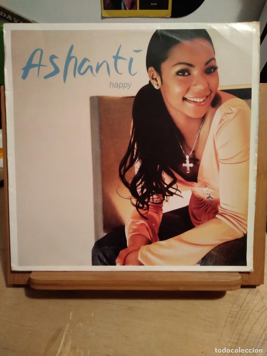 Discos de vinilo: Ashanti-Happy-Maxi Single 33Rpm- - Foto 1