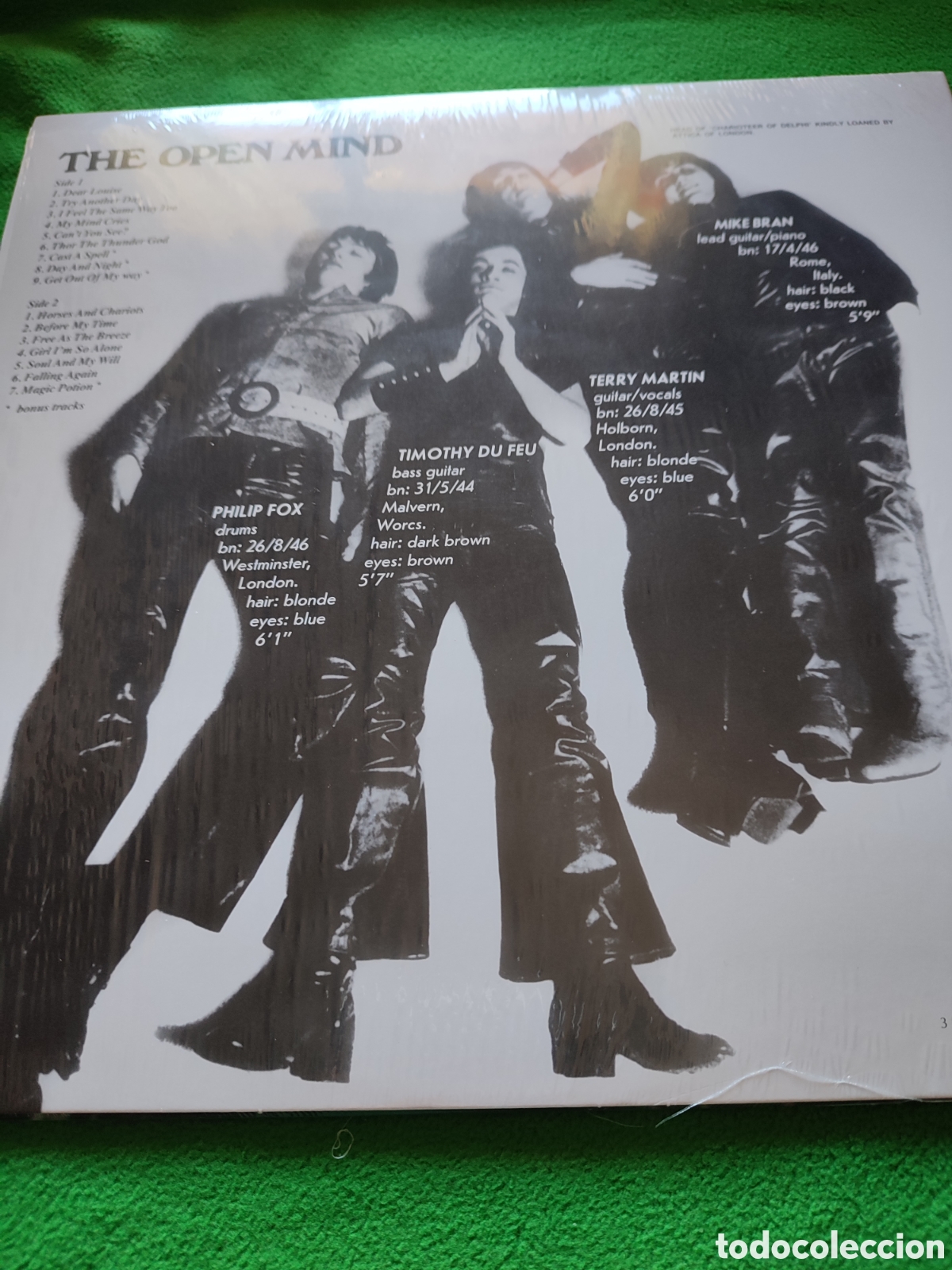 Discos de vinilo: The Open Mundo - Same - Foto 2