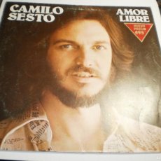Discos de vinilo: LP CAMILO SESTO. AMOR LIBRE. ARIOLA 1975 SPAIN (BUEN ESTADO). Lote 396782834