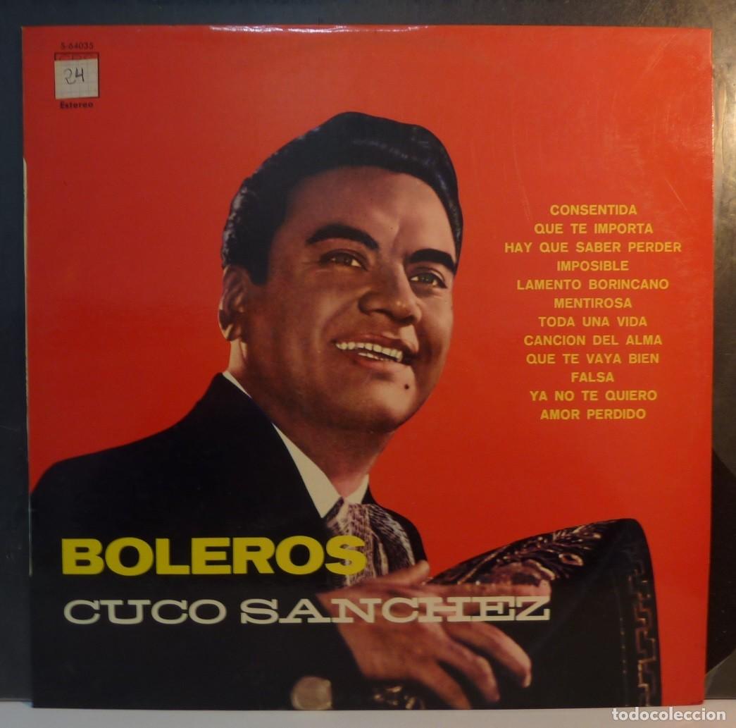 Discos de vinilo: CUCO SANCHEZ // BOLEROS // 1970 // (VG VG) // LP - Foto 1