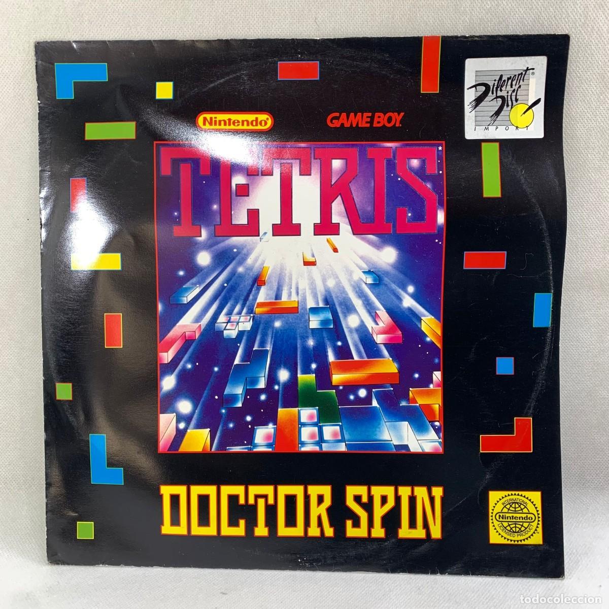 maxi single doctor spin - tetris - uk - año 199 - Compra venta en  todocoleccion