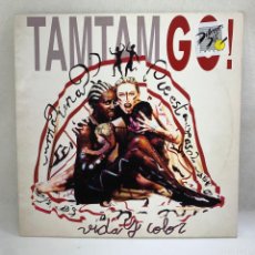Discos de vinilo: LP - VINILO TAM TAM GO! - VIDA Y COLOR + ENCARTE + INSERT - ESPAÑA - AÑO 1992. Lote 396801219