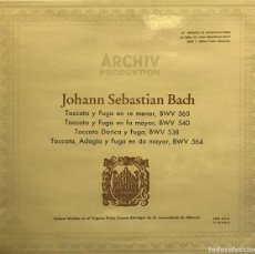 Discos de vinilo: JOHANN SEBASTIAN BACH. Lote 396803449