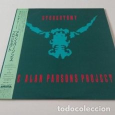 Discos de vinilo: VINILO EDICIÓN JAPONESA DEL LP DE ALAN PARSONS - STEREOTOMY - VER CONDICIONES DE VENTA