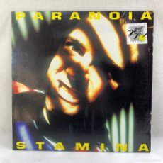 Discos de vinilo: MAXI SINGLE STAMINA - PARANOIA - ESPAÑA - AÑO 1994. Lote 396821139