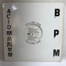 Discos de vinilo: LP - VINILO ACID HOUSE VOLUME ONE - UK - AÑO 1988. Lote 396827379