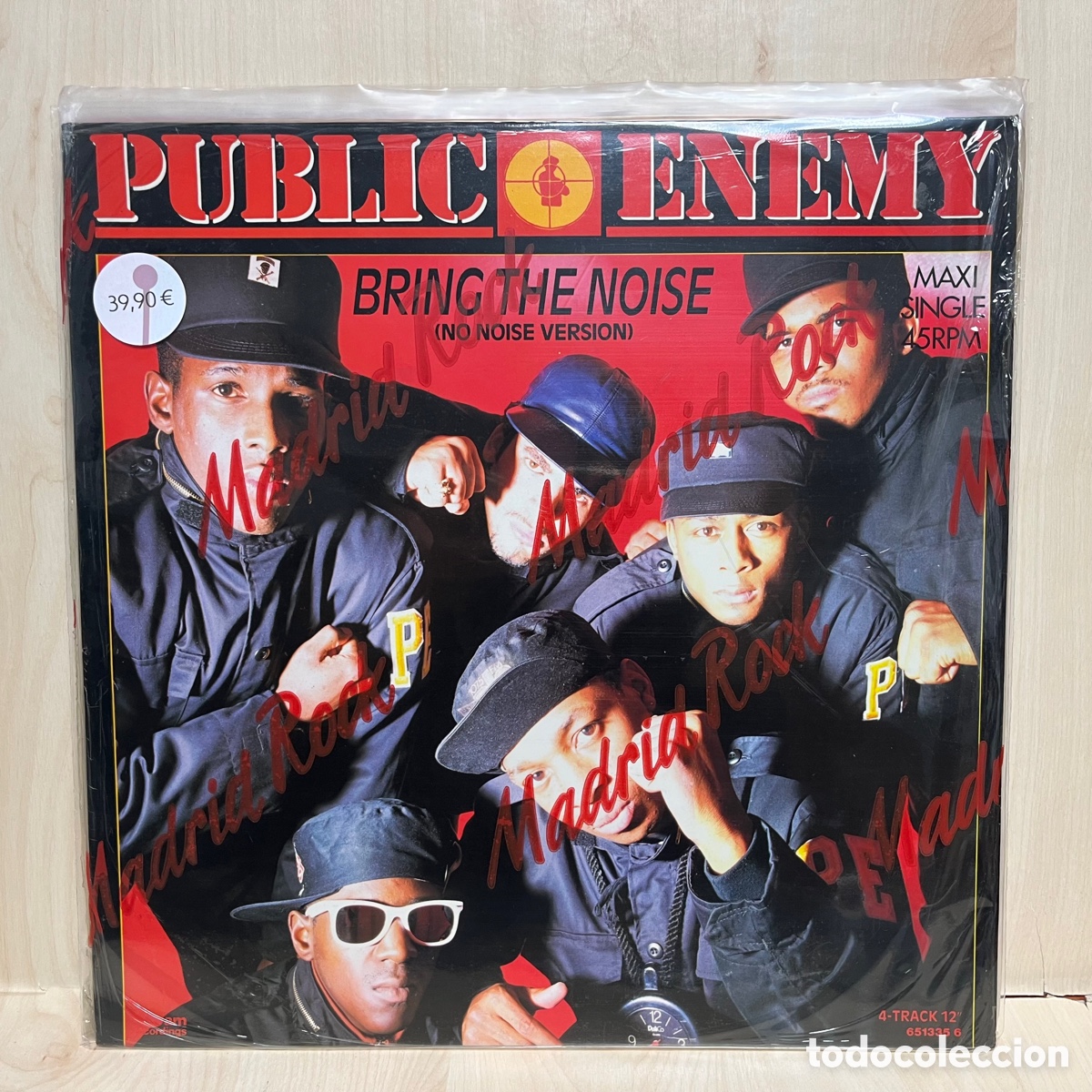 Discos de vinilo: Public Enemy - Bring The Noise (No Noise Version) (12&rdquo;, Maxi) - Foto 1