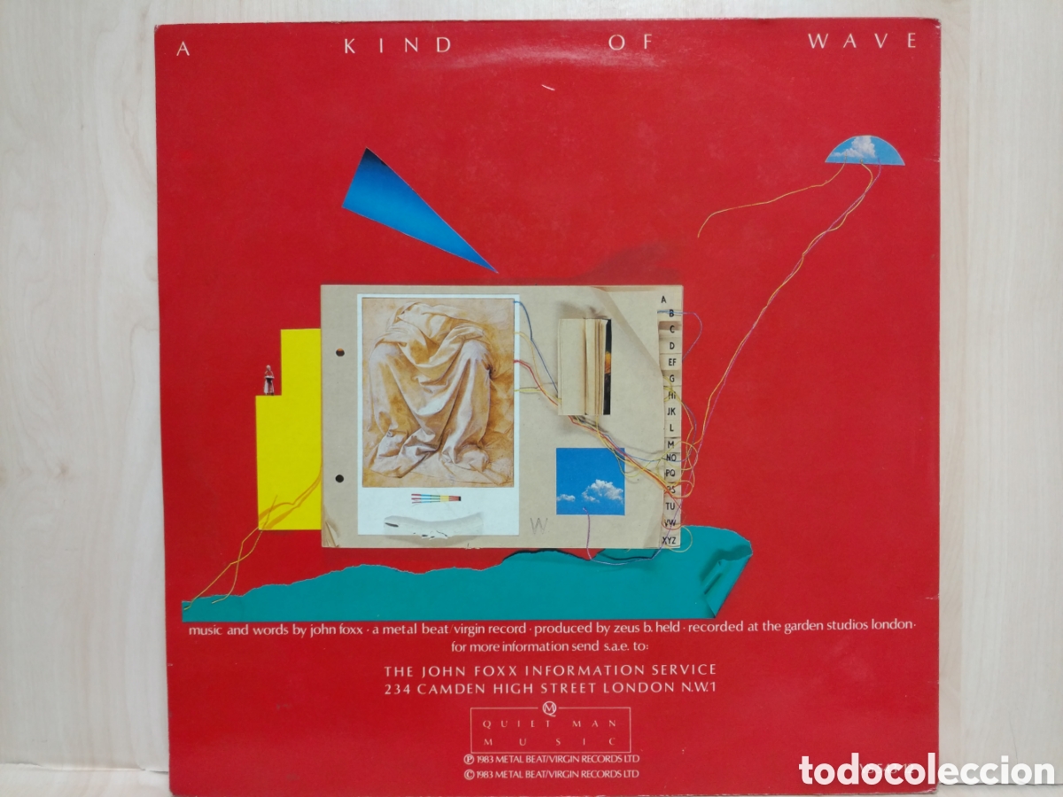 Discos de vinilo: John Foxx - Endlessly (12&rdquo;, Maxi) - Foto 2