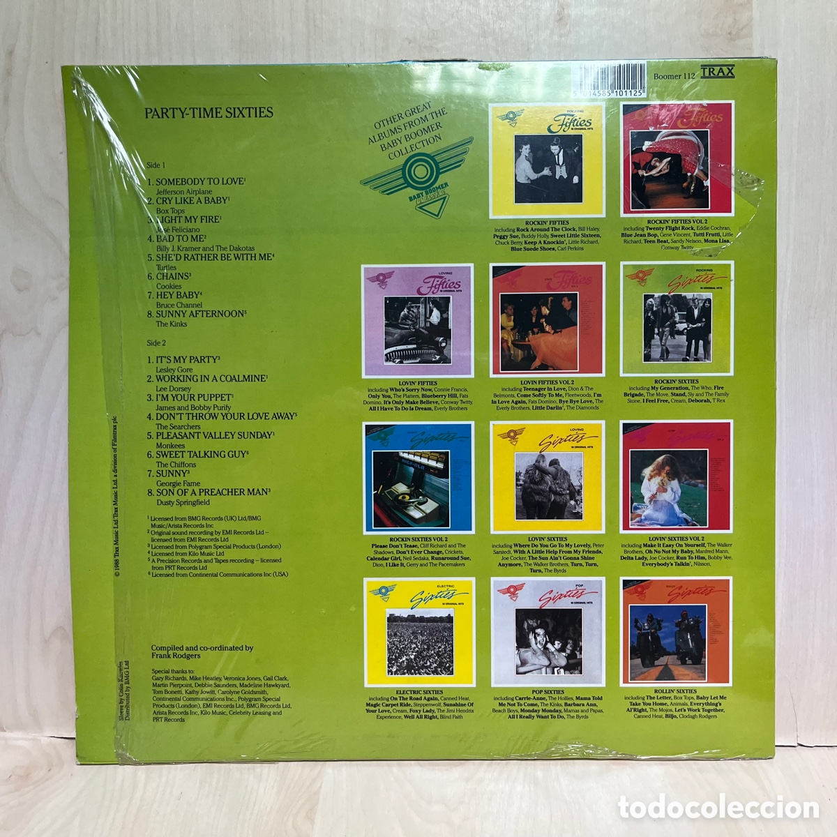 Discos de vinilo: Various - Party-Time Sixties (LP, Comp) - Foto 2
