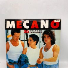 Discos de vinilo: 2 LP'S - MECANO - 20 GRANDES CANCIONES - COLUMBIA - 1991. Lote 396838629