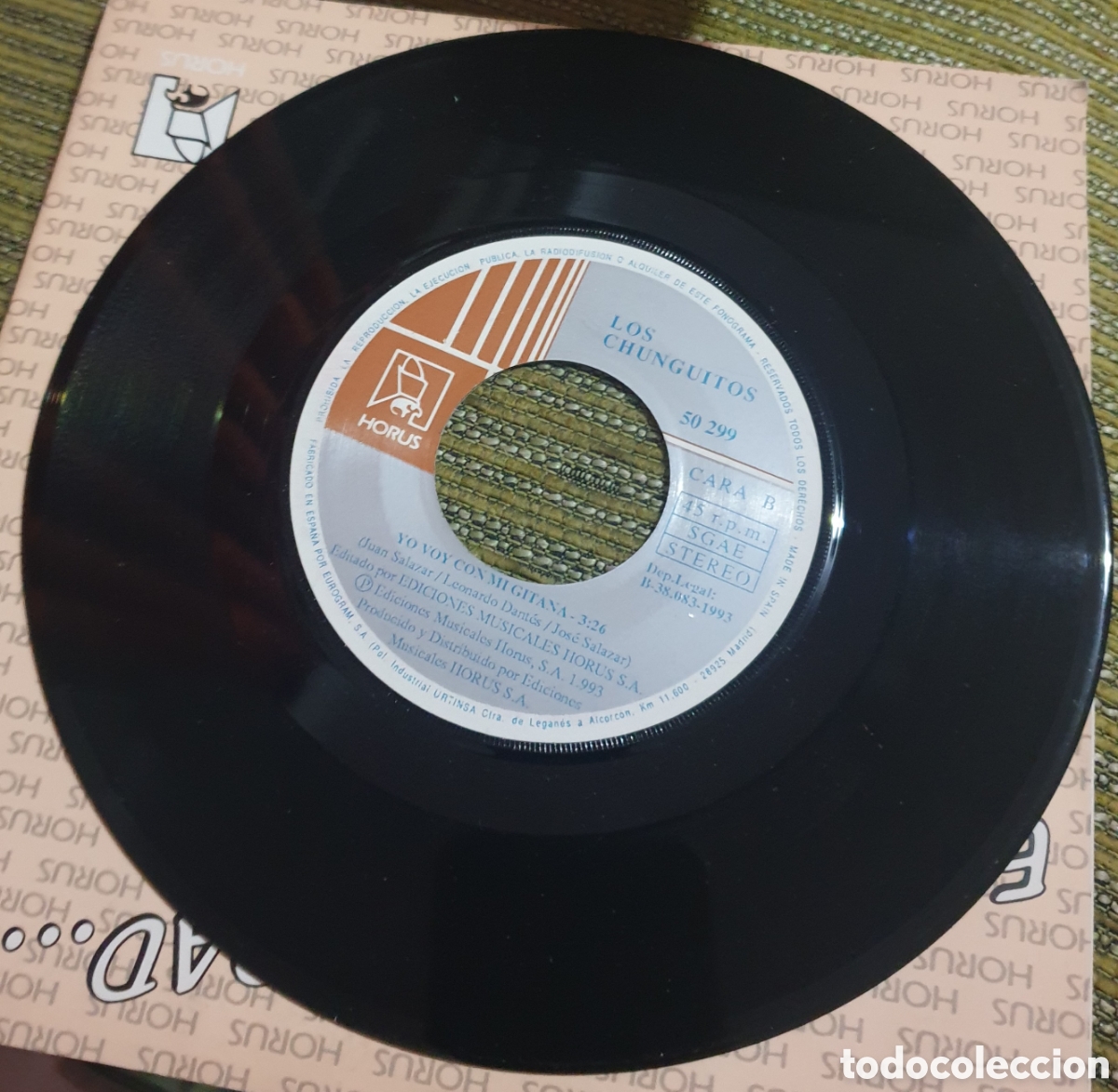 Discos de vinilo: Los chunguitos - dejate querer - Foto 2