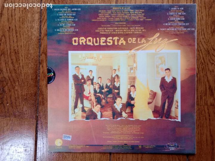 Discos de vinilo: Orquesta de la luz - salsa caliente del Jap&oacute;n - Foto 2