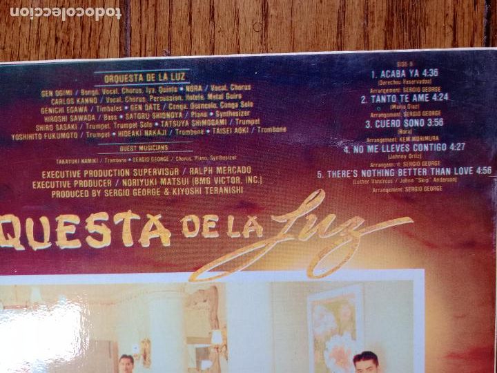 Discos de vinilo: Orquesta de la luz - salsa caliente del Jap&oacute;n - Foto 4