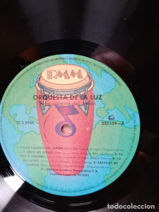 Discos de vinilo: Orquesta de la luz - salsa caliente del Jap&oacute;n - Foto 5