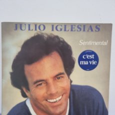 Discos de vinilo: JULIO IGLESIAS, LP DE VINILO, EN FRANCES C'EST MA VIE. Lote 397165244
