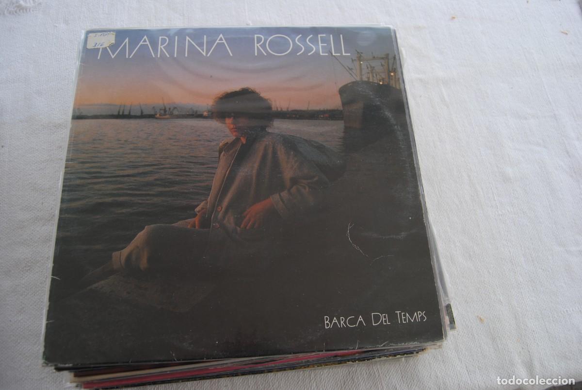 Discos de vinil: 13.- marina rossell. lp. la barca del temps. cbs 1985