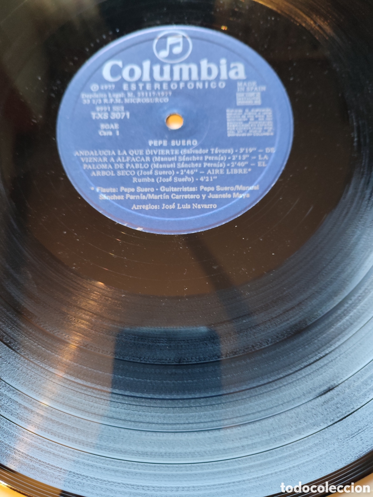 Discos de vinilo: Pepe Suero - Andaluc&iacute;a la que divierte... - Foto 5