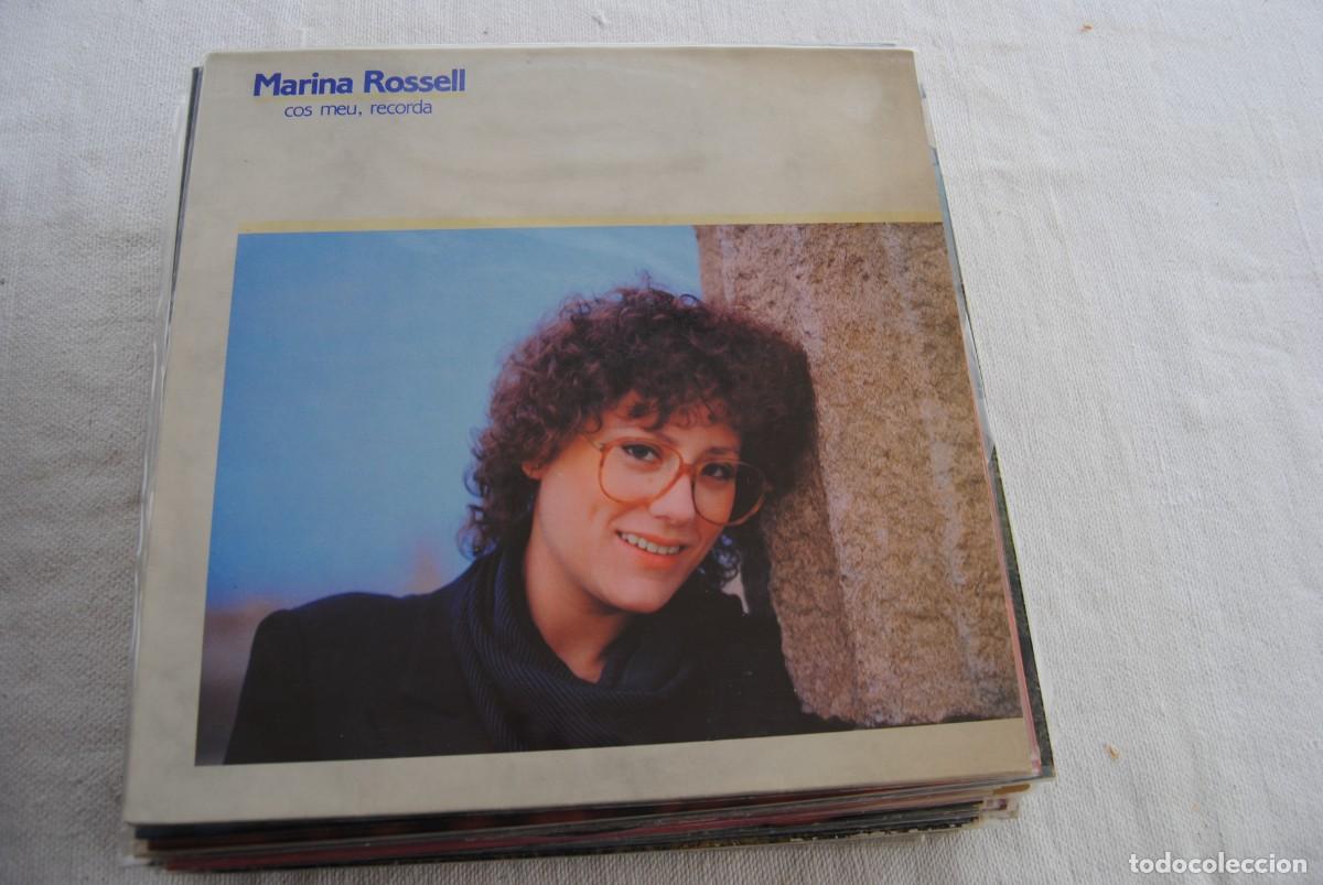 Vinyl records: 13.- marina rossell. lp. marina cos meu , recorda. cbs 1982. bon estat