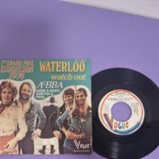 Discos de vinilo: ABBA, WATERLOO, SINGLE.. Lote 397218209