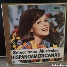 Discos de vinilo: SELECCIONES MUSICALES HISPANOAMERICANAS-CAJA CON 12 LP'S EDITADO POR RCA EN 1966. Lote 397228694