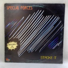 Discos de vinilo: MAXI SINGLE SPECIAL FORCES - STROKE IT - ESPAÑA - AÑO 1983. Lote 397312149