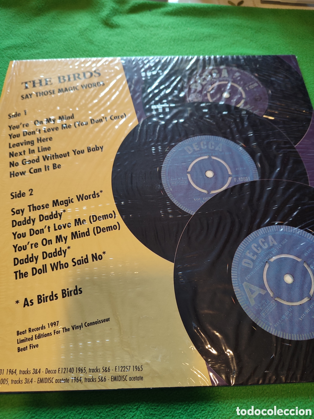 Discos de vinilo: The Birds - Say those Magic words - Foto 2