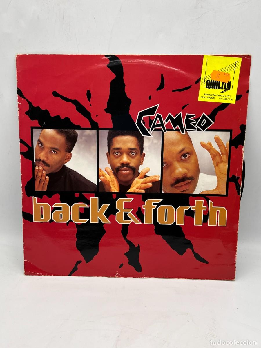 Discos de vinilo: MAXI SINGLE - CAMEO - BACK & FORTH - POLYGRAM RECORDS - 1987 - Foto 1