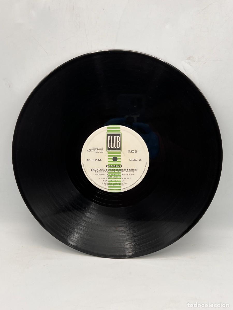 Discos de vinilo: MAXI SINGLE - CAMEO - BACK & FORTH - POLYGRAM RECORDS - 1987 - Foto 2