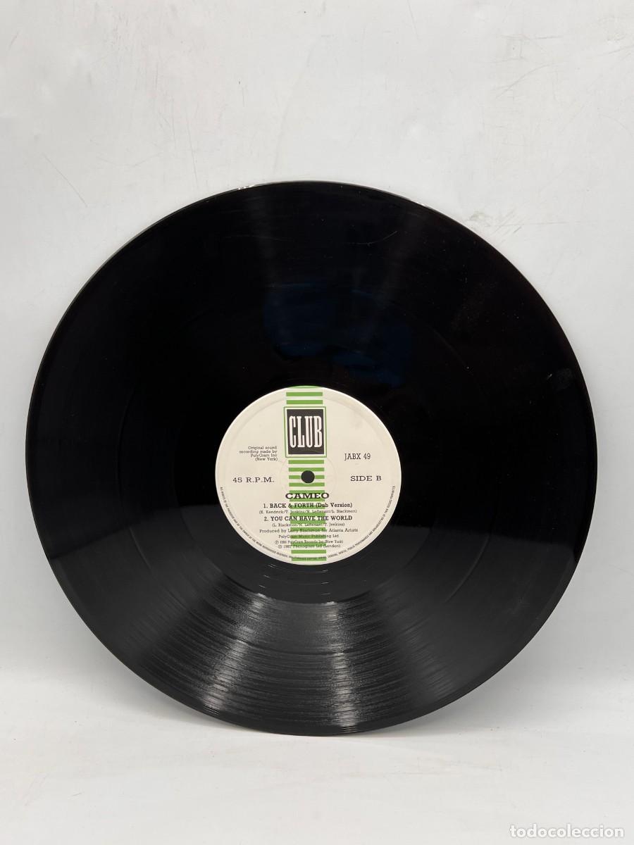 Discos de vinilo: MAXI SINGLE - CAMEO - BACK & FORTH - POLYGRAM RECORDS - 1987 - Foto 3