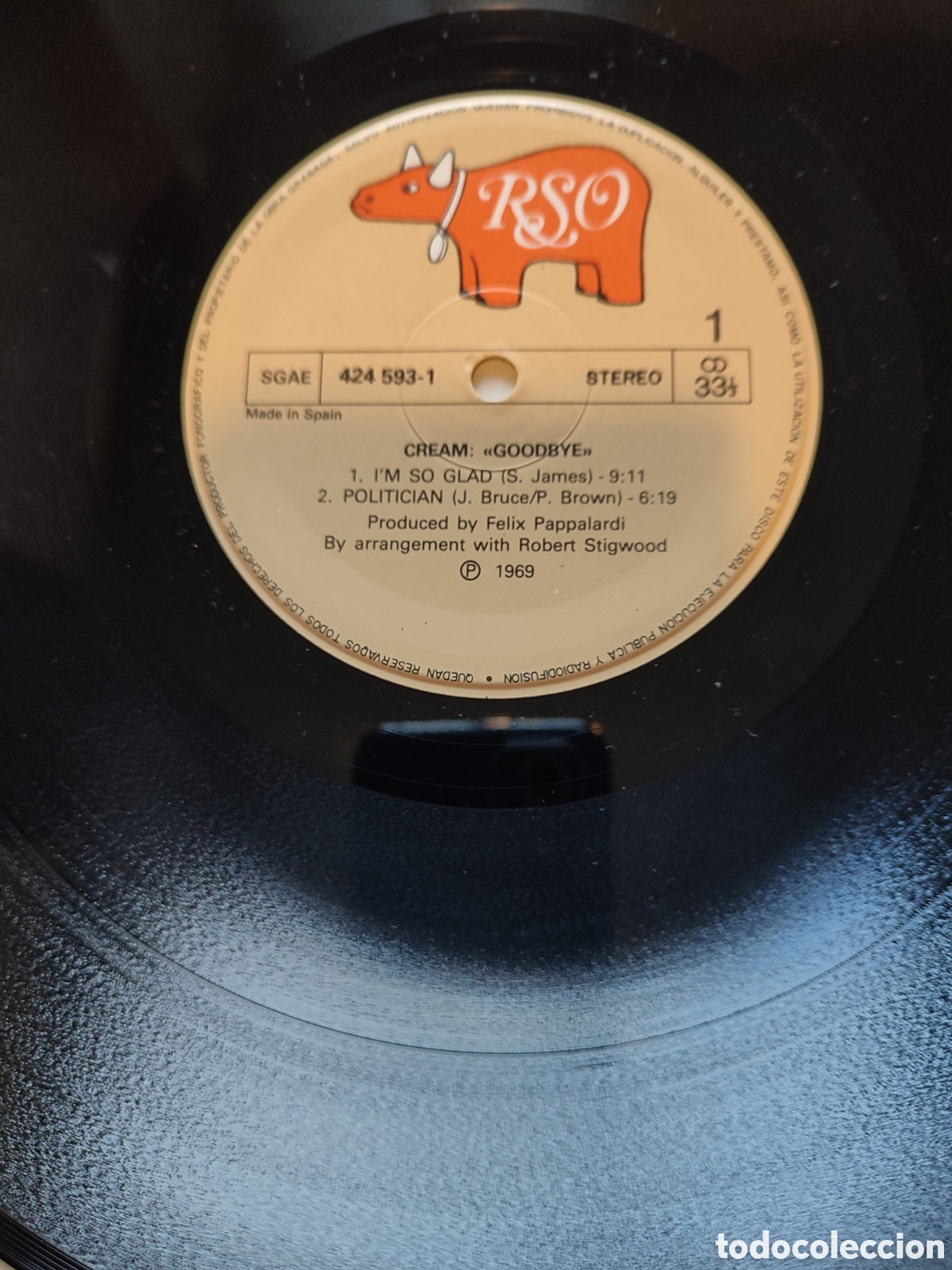 Discos de vinilo: Cream - Goodbye Vinilo Lp - Foto 3
