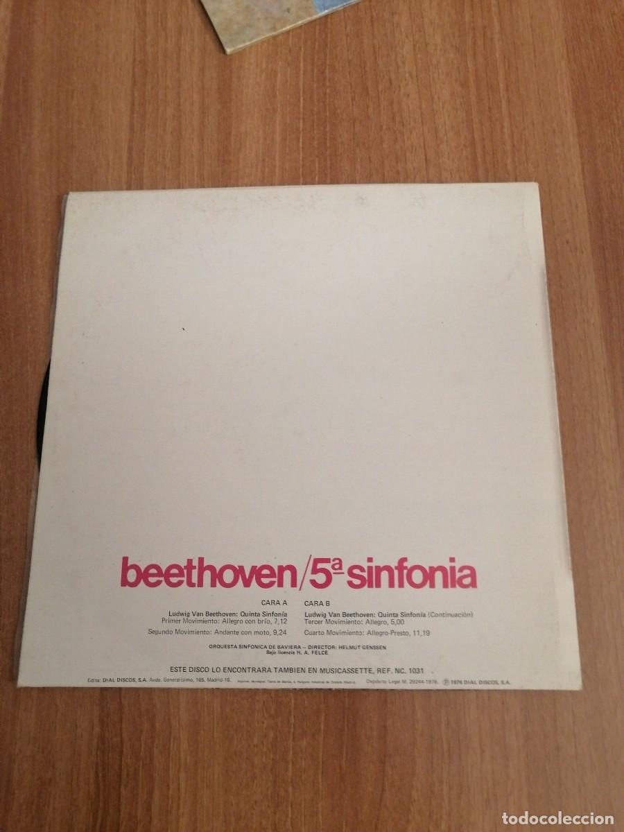 Discos de vinilo: disco lp beethoven - 5&ordm; sinfonia - Foto 2