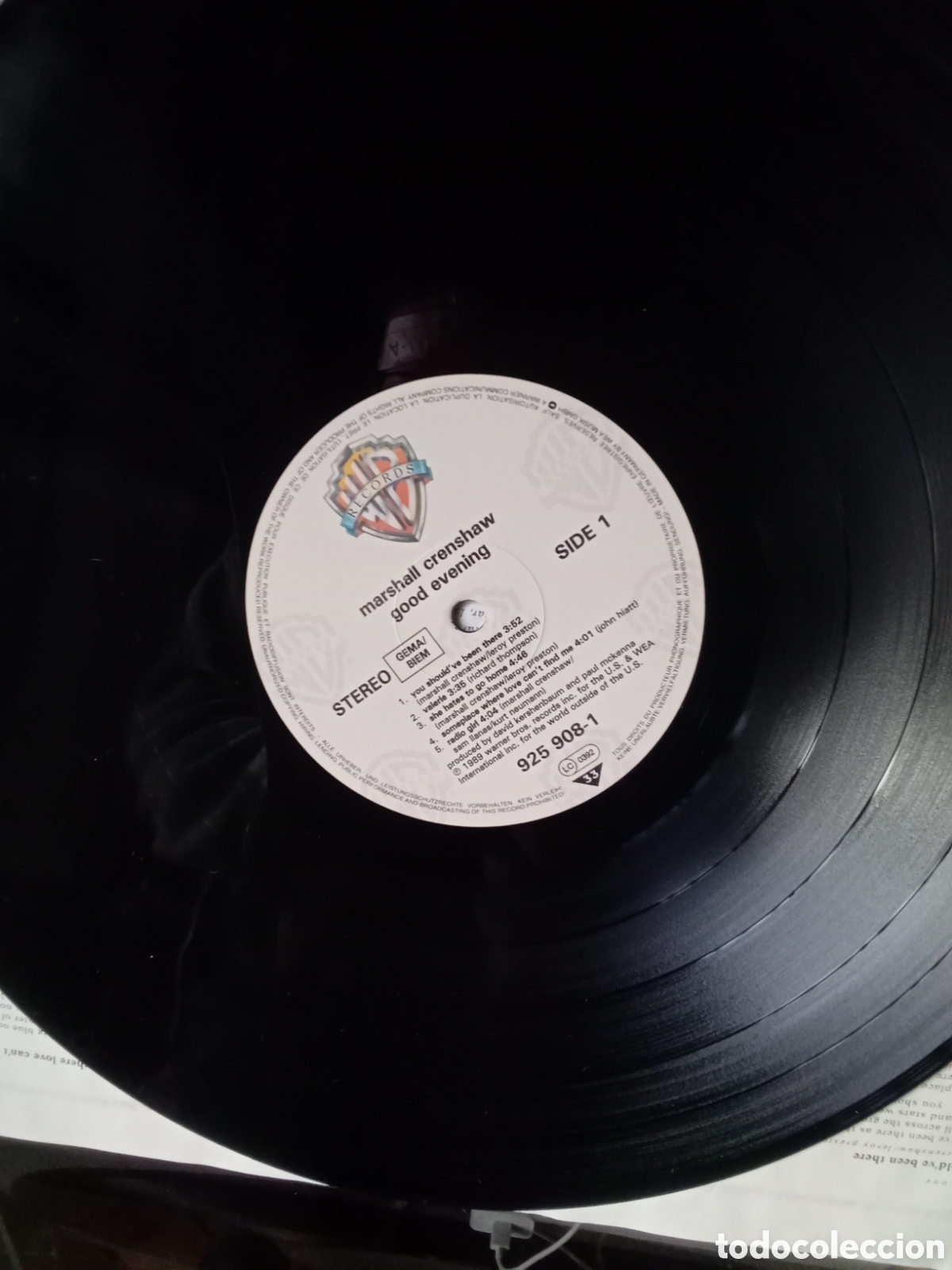 Discos de vinilo: MARSHALL CRENSHAW. Original Warners 1989 - Foto 4