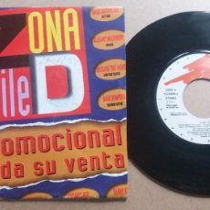 Discos de vinilo: ZONA DE BAILE (VOL 3) MIX 1 / SINGLE 7 PULGADAS PROMO. Lote 397494874