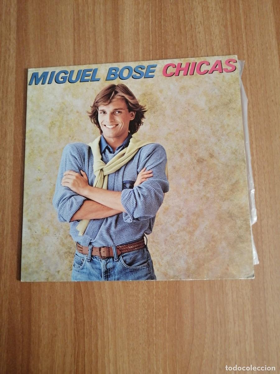 Discos de vinilo: DISCO LP MIGUEL BOSE CHICAS - Foto 1