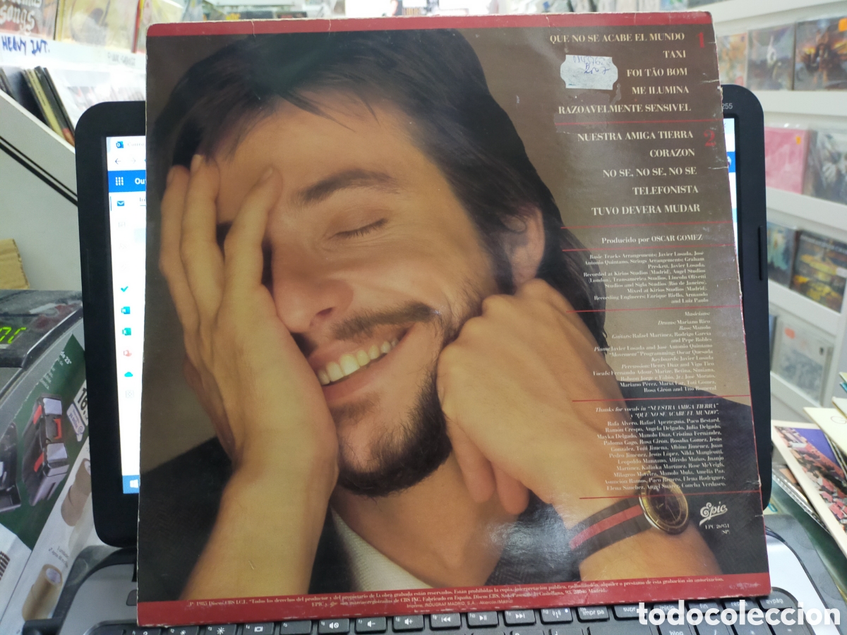 Discos de vinilo: Fabio Jr. Lp Espa&ntilde;a 1986 - Foto 2