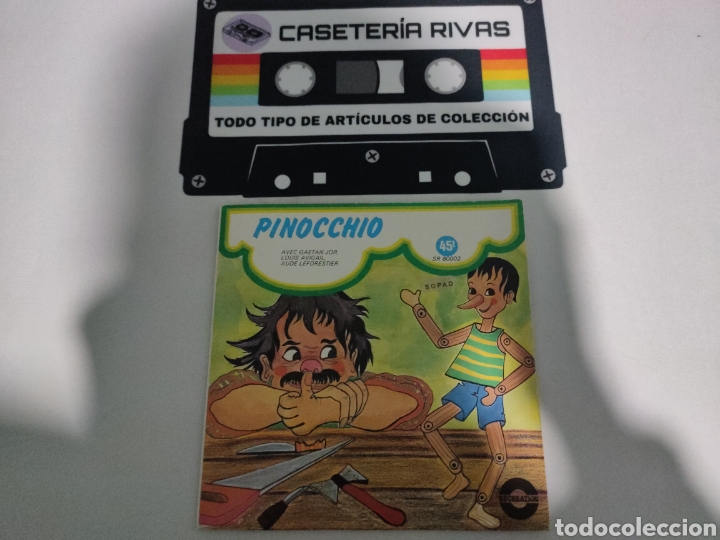 Discos de vinilo: DISCO DE VINILO - SINGLE - PINOCCHIO - Foto 1