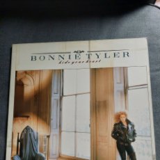Discos de vinilo: BONNIE TYLER LP 1988 MADE IN SPAIN HIDE YOUR HEART KISS. Lote 397730929