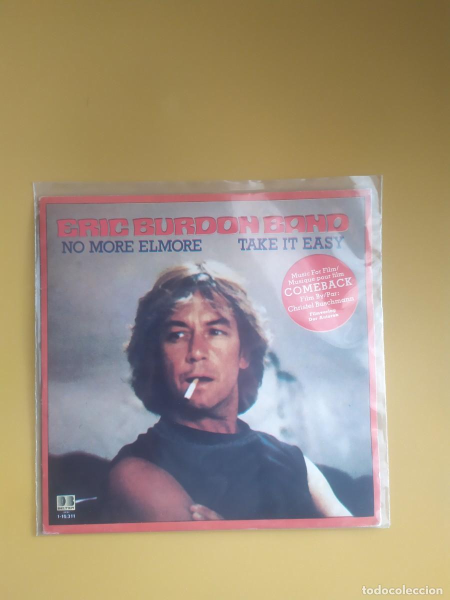 Discos de vinilo: Eric Burdon Band - No More elmore / Take It easy 1983 - Foto 1