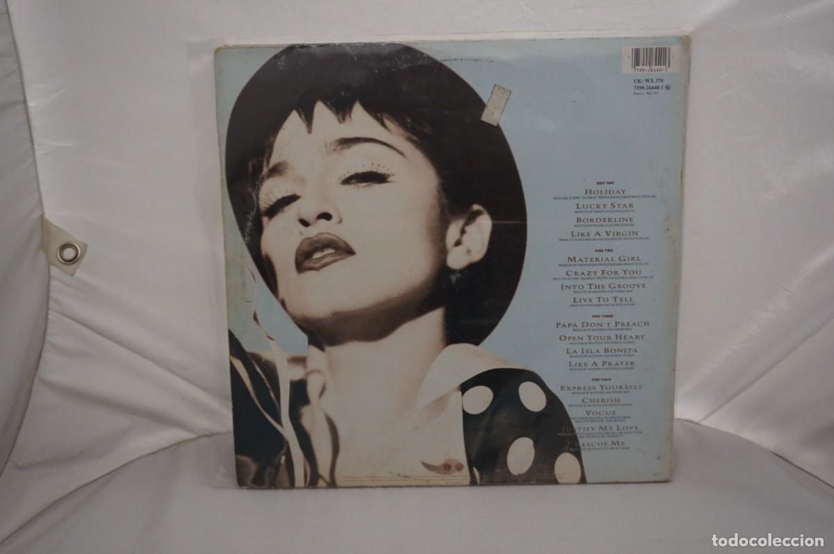 Discos de vinilo: DOBLE LP - Madonna &ndash; The Immaculate Collection - Foto 5
