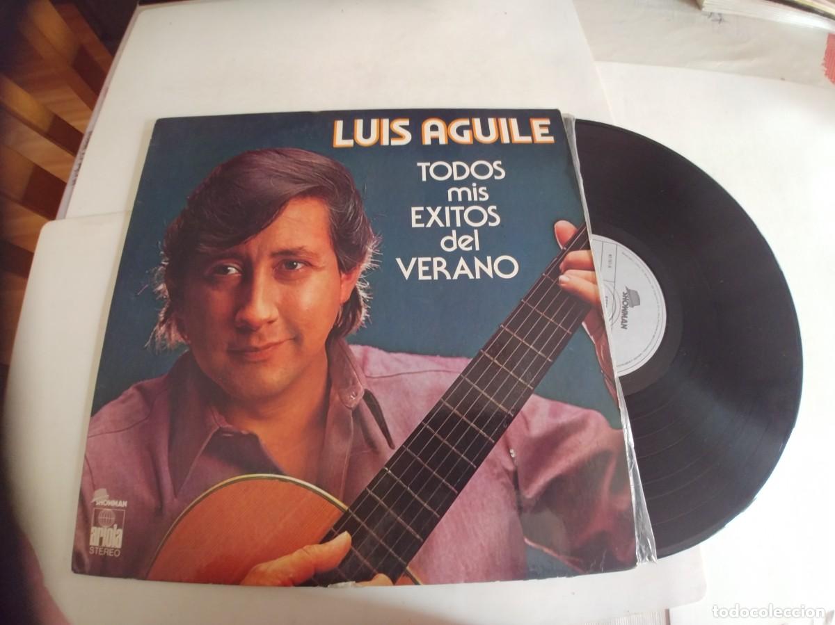 Discos de vinilo: LUIS AGUILE-LP TODOS LOS EXITOS DEL VERANO - Foto 1