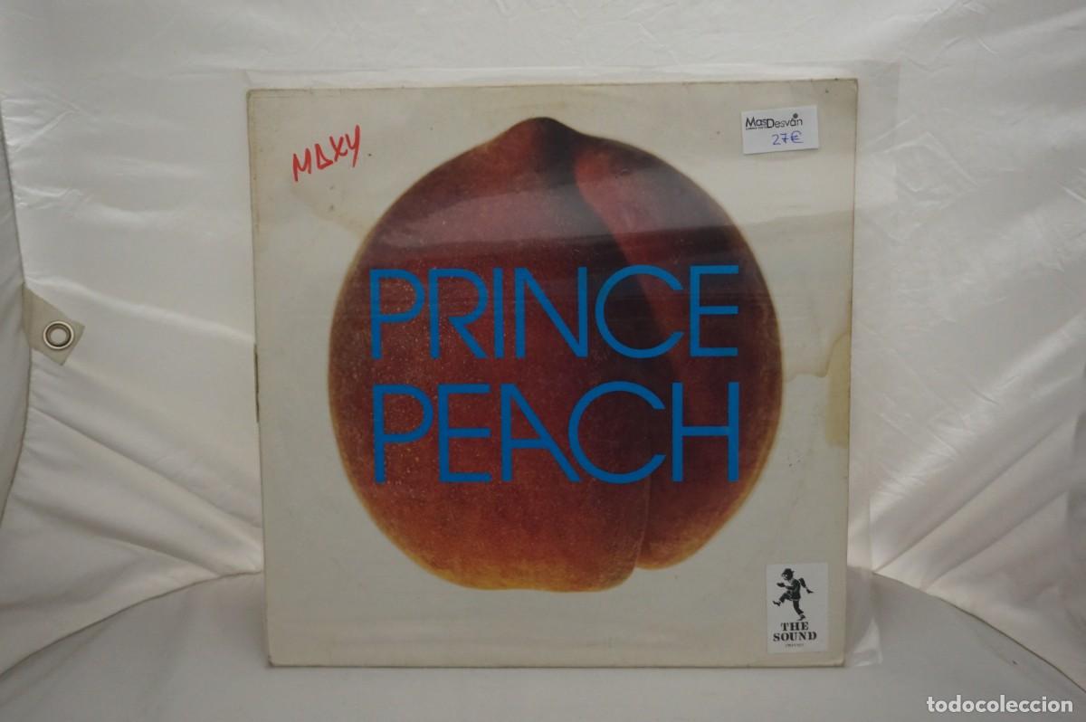 Discos de vinilo: MAXI SINGLE - Prince &lrm;&ndash; Peach - Foto 1